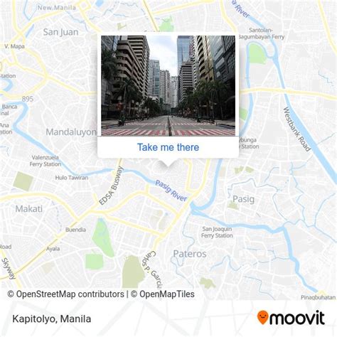 How to get to Kapitolyo Pasig .